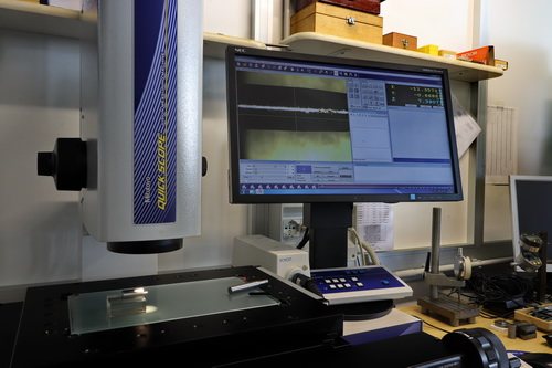 Optical measuring system - Precision metal turnery